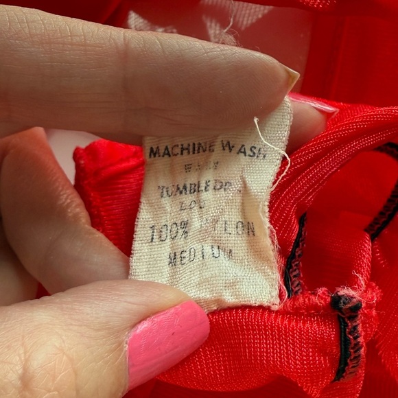 Greta Gehr Vintage Ruffle Maxi Length Nightgown Night Dress Old Hollywood - Picture 9 of 9